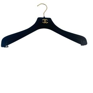 CHANEL Black and Gold Hanger